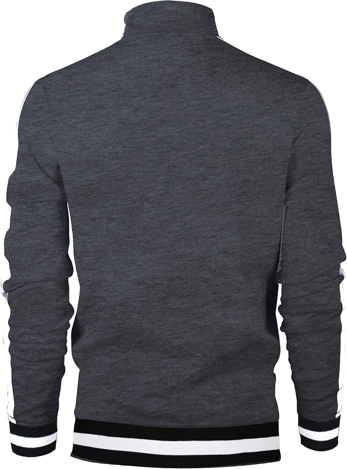 -TRACK JACKET Mens Urban Hip Hop Premium Track Jacket - Slim Fit Side Taping Sportswear Urbanwear Streetwear Top